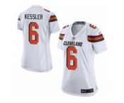 Women's Nike Cleveland Browns #6 Cody Kessler Limited White NFL Jersey