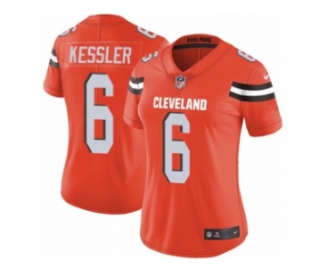 Women's Nike Cleveland Browns #6 Cody Kessler Vapor Untouchable Limited Orange Alternate NFL Jersey