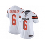 Women's Nike Cleveland Browns #6 Cody Kessler Vapor Untouchable Limited White NFL Jersey