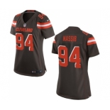 Women's Nike Cleveland Browns #94 Carl Nassib Brown Team Color NFL Jersey