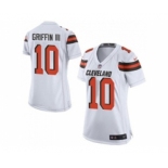 nike women nfl jerseys cleveland browns #10 robert griffin iii white[nike][new style]