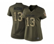 nike women nfl jerseys cleveland browns #13 josh mcCown army green[nike Limited Salute To Service]