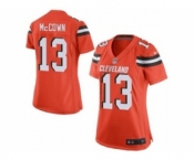 nike women nfl jerseys cleveland browns #13 josh mcCown orange[Elite][new style]