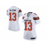 nike women nfl jerseys cleveland browns #13 josh mcCown white[Elite][new style]