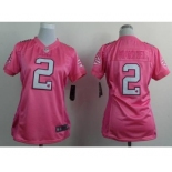 nike women nfl jerseys cleveland browns #2 manziel pink[nike loves]