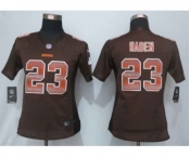 nike women nfl jerseys cleveland browns #23 haden brown[Strobe Limited]