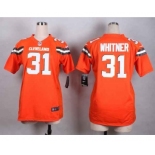 nike women nfl jerseys cleveland browns #31 whitner orange[nike][new style]