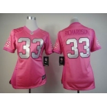 nike women nfl jerseys cleveland browns #33 richardson pink[nike love's]