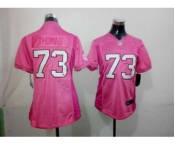 nike women nfl jerseys cleveland browns #73 joe thomas pink[nike love]