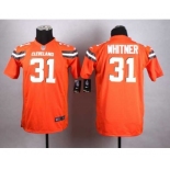 nike youth nfl jerseys cleveland browns #31 whitner orange[nike][new style]