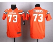 nike youth nfl jerseys cleveland browns #73 joe thomas orange[nike][new style]