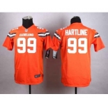 nike youth nfl jerseys cleveland browns #99 kruger orange[nike][new style][kruger]