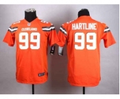 nike youth nfl jerseys cleveland browns #99 kruger orange[nike][new style][kruger]