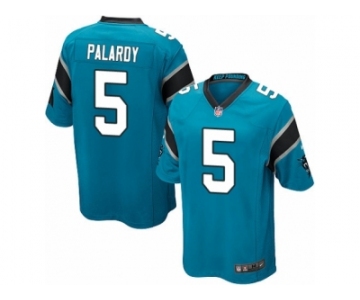 Men Nike Carolina Panthers #5 Michael Palardy Game Blue Alternate NFL Jersey