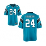 Men's Nike Carolina Panthers #24 James Bradberry Game Blue Alternate NFL Jersey