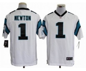 nike nfl jerseys carolina panthers #1 newton white[game]