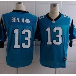 nike nfl jerseys carolina panthers #13 benjamin blue[game]