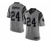 nike nfl jerseys carolina panthers #24 norman gray[game]