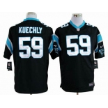 nike nfl jerseys carolina panthers #59 kuechly black[game]