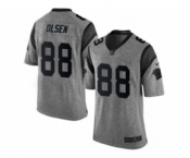 nike nfl jerseys carolina panthers #88 olsen gray[game]