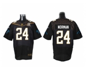 2016 PRO BOWL Nike Carolina Panthers #24 Josh Norman black jerseys(Elite)