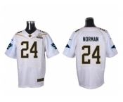 2016 PRO BOWL Nike Carolina Panthers #24 Josh Norman white jerseys(Elite)