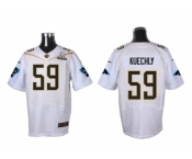 2016 PRO BOWL Nike Carolina Panthers #59 Luke Kuechly white jerseys(Elite)