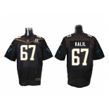 2016 PRO BOWL Nike Carolina Panthers #67 Ryan Kalil black jerseys(Elite)