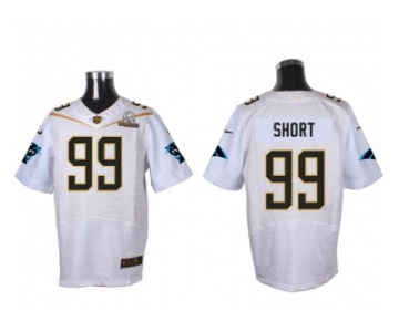 2016 PRO BOWL Nike Carolina Panthers #99 Kawann Short white jerseys(Elite)