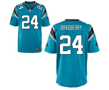 Men's Nike Carolina Panthers #24 James Bradberry Elite Blue Alternate NFL Jersey