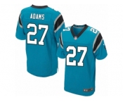 Men's Nike Carolina Panthers #27 Mike Adams Elite Blue Alternate NFL Jersey