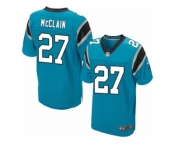 Men's Nike Carolina Panthers #27 Robert McClain Elite Blue Alternate NFL Jersey