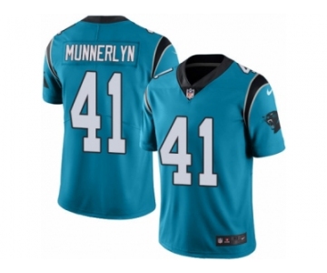 Men's Nike Carolina Panthers #41 Captain Munnerlyn Elite Blue Rush NFL Jersey