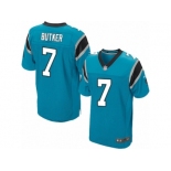 Men's Nike Carolina Panthers #7 Harrison Butker Elite Blue Alternate NFL Jersey