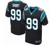 Men's Nike Carolina Panthers #99 Kawann Short Elite Black Team Color NFL Jersey