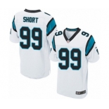 Men's Nike Carolina Panthers #99 Kawann Short Elite White NFL Jersey