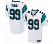 Men's Nike Carolina Panthers #99 Kawann Short Elite White NFL Jersey