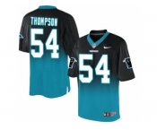 Nike Carolina Panthers #54 Shaq Thompson BlackBlue Men's Stitched NFL Elite Fadeaway Fashion Jersey