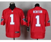 nike nfl jerseys carolina panthers #1 newton red[Elite]