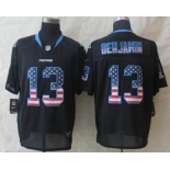 nike nfl jerseys carolina panthers #13 benjamin black[Elite USA flag fashion]