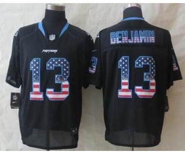 nike nfl jerseys carolina panthers #13 benjamin black[Elite USA flag fashion]