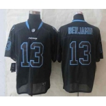 nike nfl jerseys carolina panthers #13 benjamin black[Elite lights out]