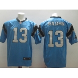 nike nfl jerseys carolina panthers #13 benjamin blue[Elite]