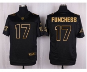 nike nfl jerseys carolina panthers #17 funchess black gold collection[Elite][funchess]