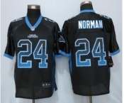 nike nfl jerseys carolina panthers #24 norman black[Elite drift fashion]