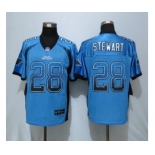 nike nfl jerseys carolina panthers #28 stewart Blue[Elite drift fashion]