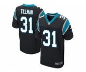 nike nfl jerseys carolina panthers #31 charles tillman black[Elite]