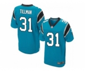 nike nfl jerseys carolina panthers #31 charles tillman blue[Elite]