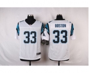 nike nfl jerseys carolina panthers #33 boston white[Elite]