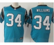 nike nfl jerseys carolina panthers #34 williams lt.blue[Elite]